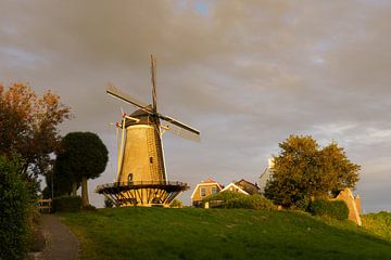 Molen Den Haas, Zierikzee - Schouwen Duiveland - Nederland van Marco Hoogma