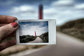 Noordertoren, Schiermonnikoog – an island in a Polaroid