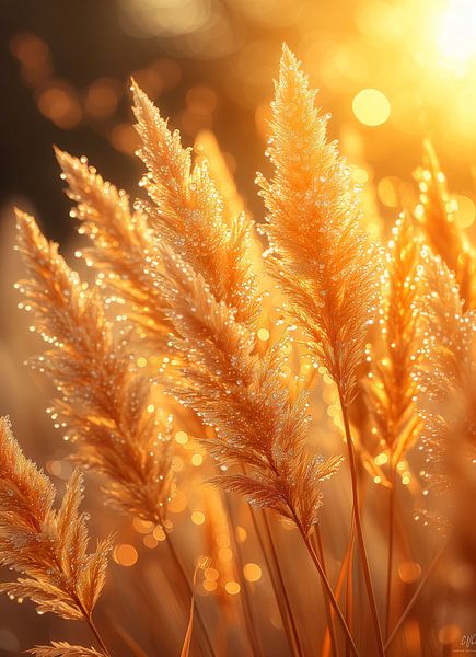 Evening glow grass by Steffen Gierok