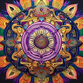 Aus der Reihe Mandala-4 von Carina Dumais