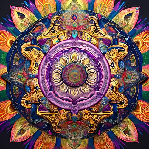 Uit de serie Mandala-4