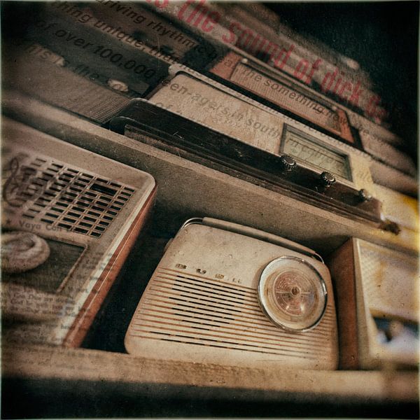 Radio oldstyle von Rob van der Teen