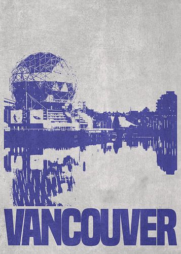 De skyline van Vancouver