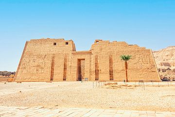 Tempel van Ramses III van Manjik Pictures
