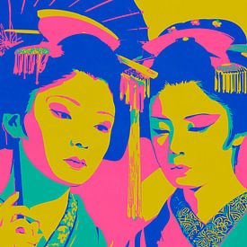 Neon Geisha's nr. 01 van Treechild