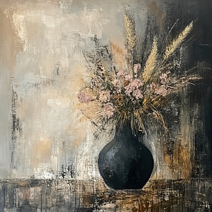 Blumenvase | Flüchtiges Geflüster