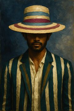 Vintage Portrait Stylish Man