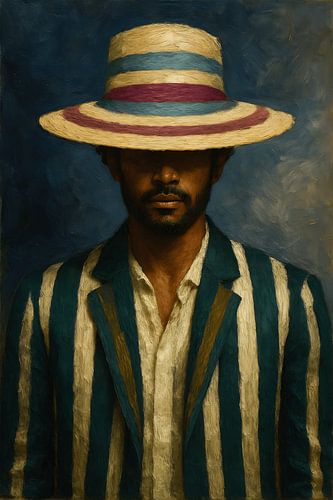 Vintage Portrait Stylish Man