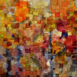 Deciduous forest in autumn by Kay Weber