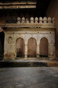 detail uit Raj Mahal tempel van Karel Ham