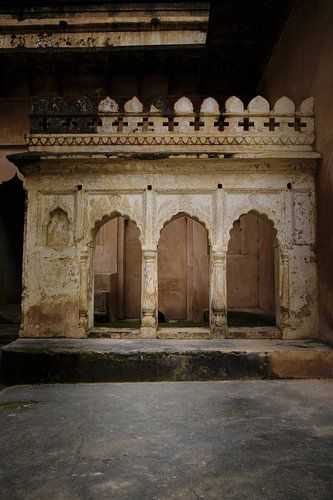detail from Raj Mahal temple