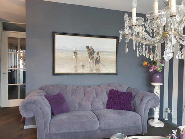 Customer photo: Children of the Sea, Joseph of Israel, on canvas