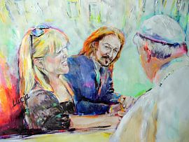 When Jesus meets the Pope by Lucia Hoogervorst