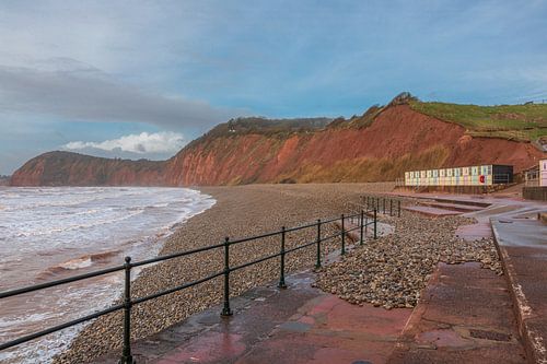 Küste bei Sidmouth, Devon, England, Welterbestätte