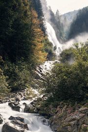 Chute de Stuiben dans la vallée de l'Ötztal sur Marcel Hechler