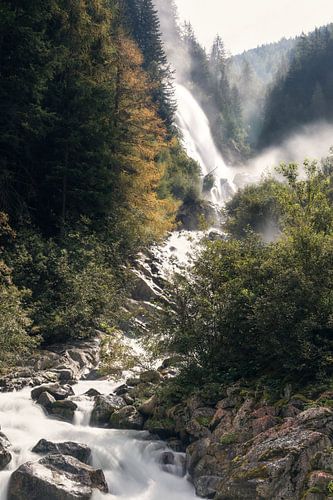 Chute de Stuiben dans la vallée de l'Ötztal