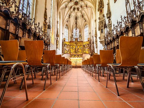 BLAUBEUREN : DE KAPEL IN HET KLOOSTER