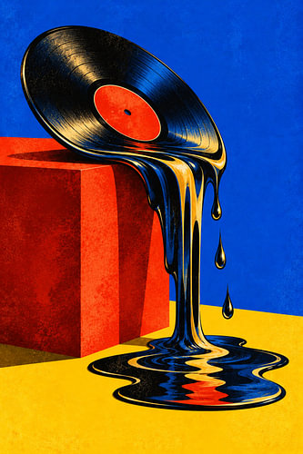 Melting Vinyl: Surreal Music Relic