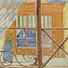 Vincent van Gogh, View of a butcher's shop by 1000 Schilderijen
