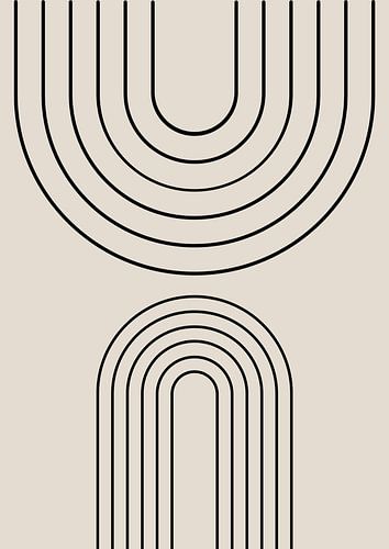 formes géométriques en noir