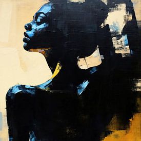 Blauwe Reflectie van De Mooiste Kunst