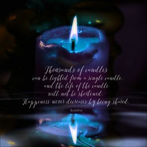 Thousands of candles ..........
