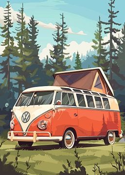 Volkswagen Kombi van Laelaty Mubarokah