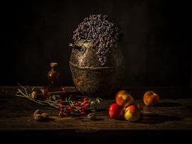 Patine d'automne sur Miriam Meijer, en pleine campagne.....