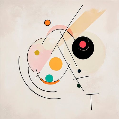 Abstracte vormen en kleuren