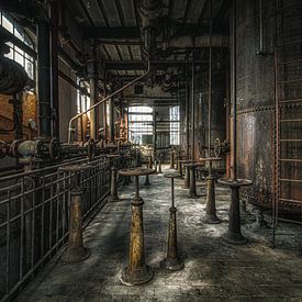 Salle des machines abandonnée sur Joren Mus
