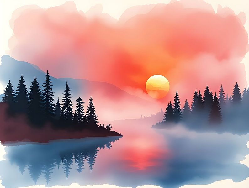 L'étreinte de la solitude par Artistic