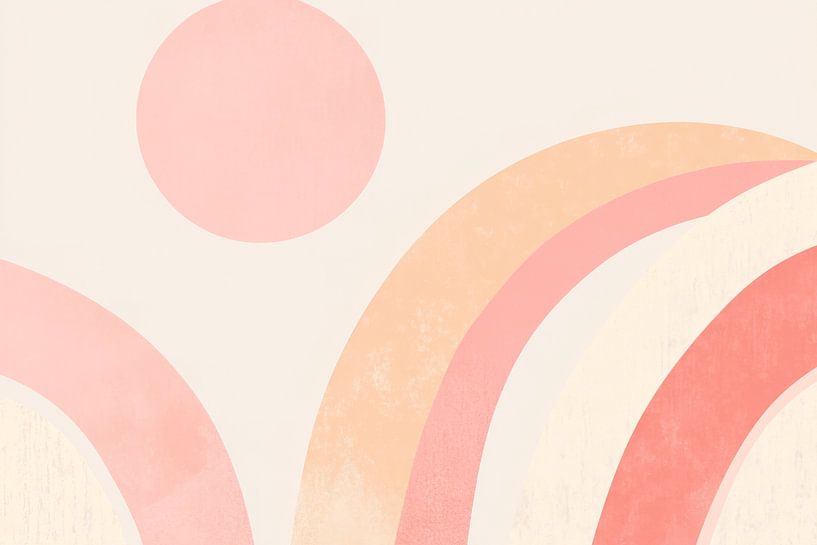 Colourful shapes by Poster Art Shop