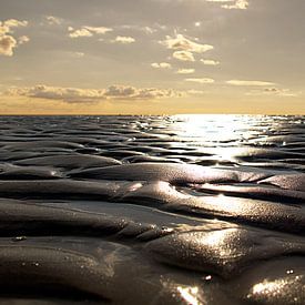 Warme Sonne an der Nordsee in Dänemark von Susanne Begert