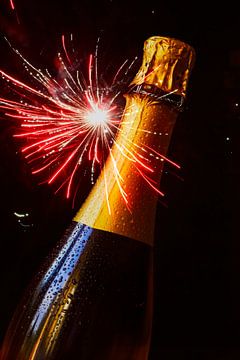 Vuurwerk en gekoelde champagne van Thomas Jäger