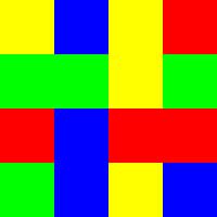 4x4 in 16 | L-Type | V=040 | P #01