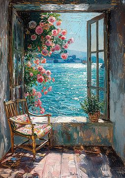 Henri Matisse inspiriert Open Window See von Niklas Maximilian