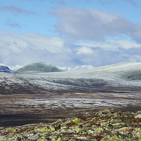 L'hiver approche dans les Highlands norvégiens sur Maarten Heijkoop