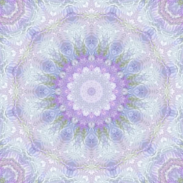 Mandala Lavendel von Marion Tenbergen