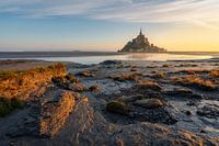 Sunrise @ Le Mont-Saint-Michel (Normandy, France)