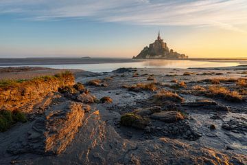 Sonnenaufgang @ Le Mont-Saint-Michel (Normandie, Frankreich) von Niko Kersting