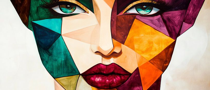 Colourful facets of the soul by Poster Art Shop