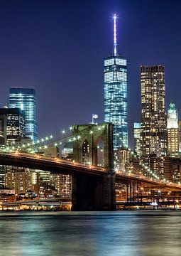 New York City Skyline Cityscape with the Central Park USA von Modern Art24