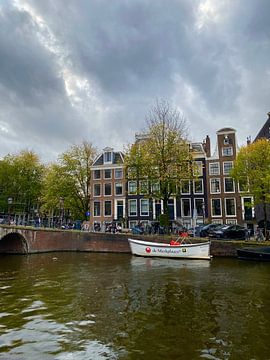 Keizersgracht Amsterdam autumn 2022 by Marianna Pobedimova