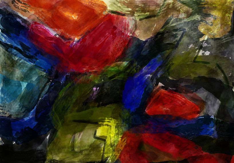 Abstrakte Malerei von arte factum berlin