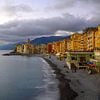 Strandpromenade in Camogli van Patrick Lohmüller