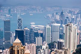 Hong Kong von oben von Inge van den Brande
