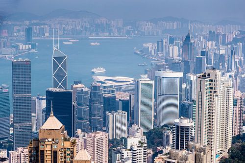 Hongkong van bovenaf