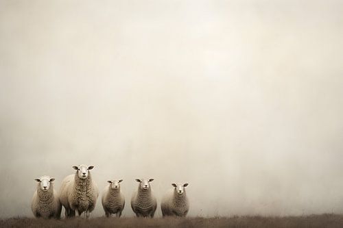 Le troupeau de moutons