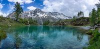 Lac Bleu in Arolla Zwitserland par Marc van Dijken Aperçu