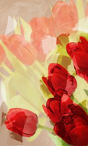 rote Tulpen von Dagmar Marina